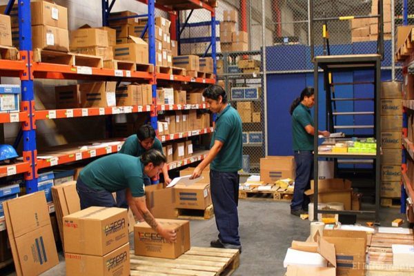 Almacén de insumos de EGA México